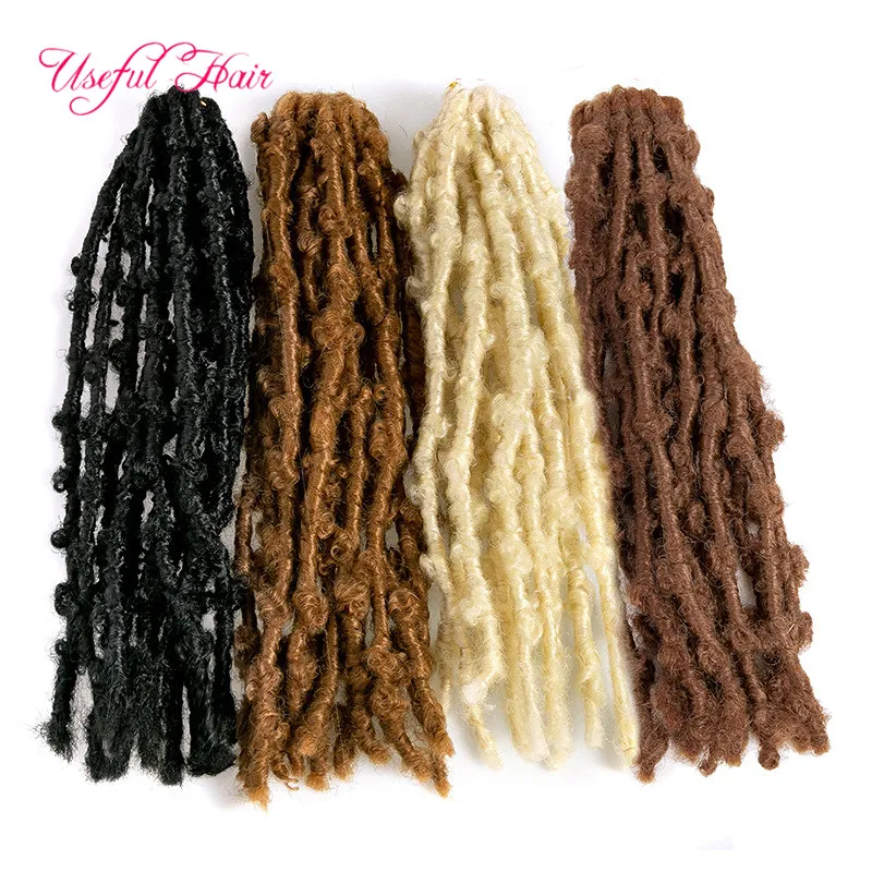 Papillons Crochet Extensions de cheveux Fibre chimique cheveux Africain Crochet Perruque Sale Tresse Papillons Tricot Spot 12 pouces Papillon Locs