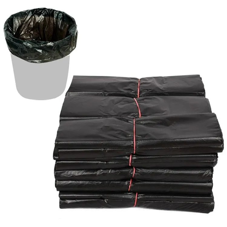A181-05e Garbage Bags Black Disposable Trash Waste Bag Sanitation Clean for Home Room Bag 