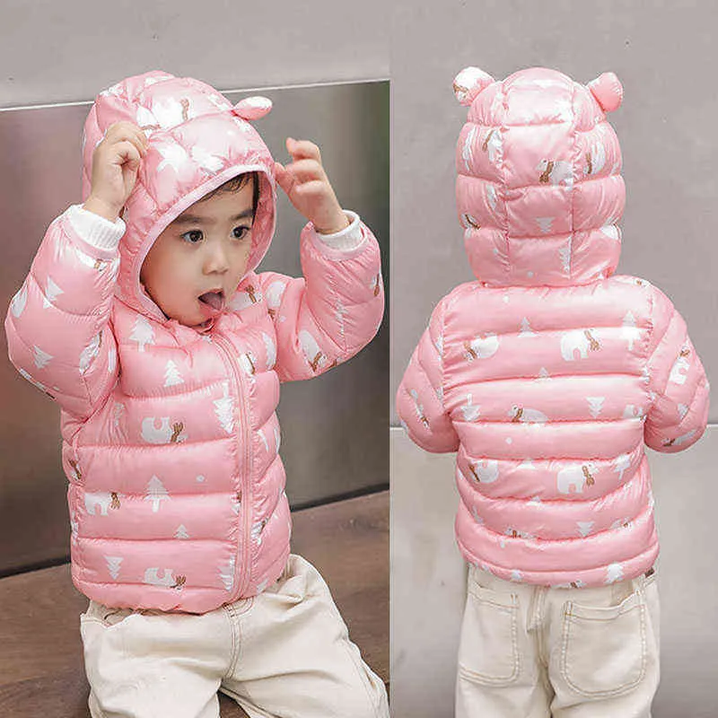 abbigliamento bambini piumino invernale bambini cappotto ragazzi vestiti ragazze capispalla caldo con cappuccio di alta qualità abbigliamento bambini 1-5 anni 211027