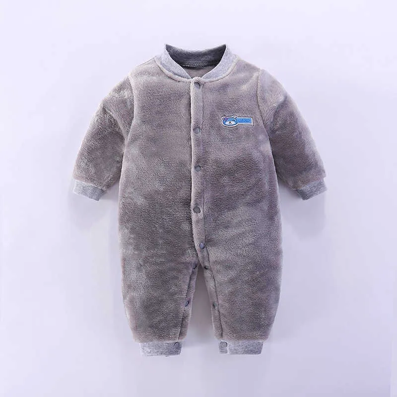 Baby Strampler Kleidung geborene Jungen Mädchen Baumwolle Junge Strampler Säuglingsoverall Cartoon Pyjamas 210816
