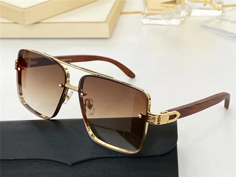 8200991 Neue modische Sonnenbrille mit UV 400-Schutz für Herren, quadratischer Vintage-Rahmen, beliebt, Top-Qualität, mit Etui, klassisch sung248d