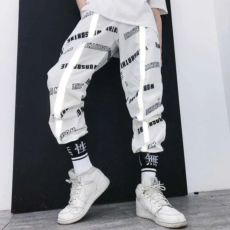 Pantaloni Hip Hop Streetwear Harajuku Joggers hombres pant 210715
