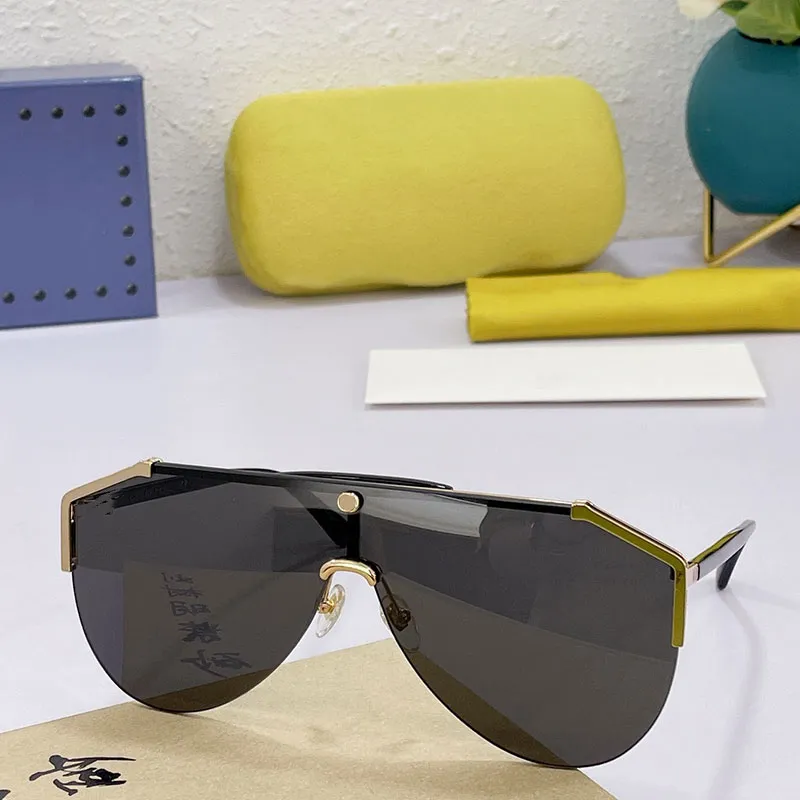Occhiali da sole con misure parziali indipendenti aste personalizzate designer ottima protezione UV occhiali GG0584S protezione solare occhi pro253z