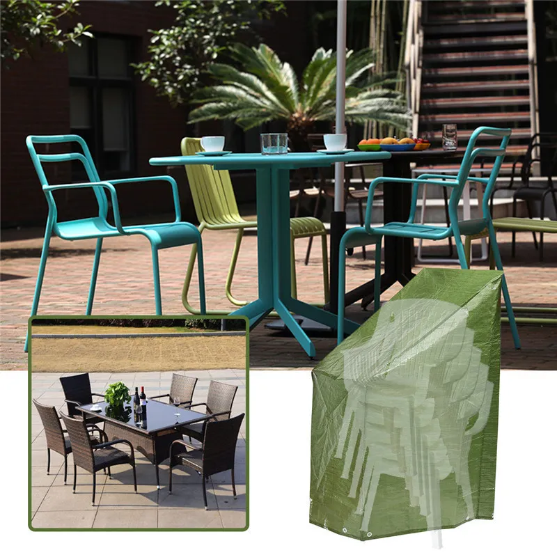 Copertura protettiva sedia da giardino di vendita calda copertura antipioggia polvere impermeabile pesante accessori mobili da esterno da giardino Y200104