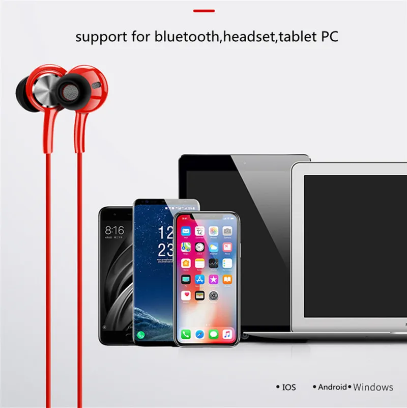 Trådlös hörlurar för OnePlus 6 5T 5 3T 3 2 1 X EARPHONES Bluetooth One Plus Six Five Earpieces Music Hifi Magnetic Earbuds6884586