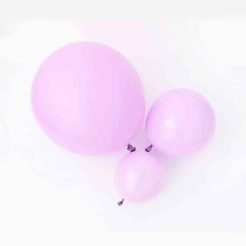 126/Multicolor Macaron Pastelowy Balon Garland Rainbow Latex Balloons Powietrze Globos Urodziny Party Wedding Baby Shower Decor 211216