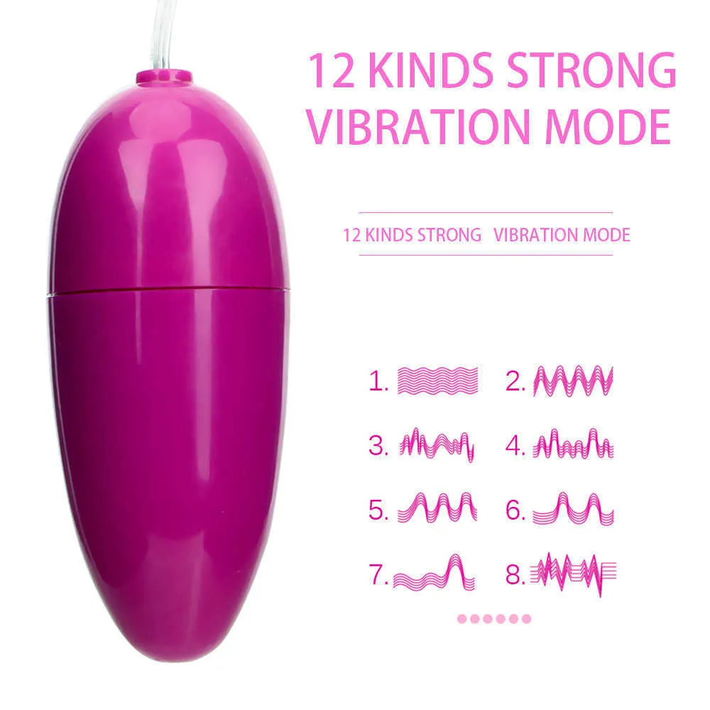 USB duplo vibrando ovos 12 freqüência multispeed g vibrador vibrador único / duplo brinquedos sexuais para mulheres produtos adultos impermeáveis ​​p0816