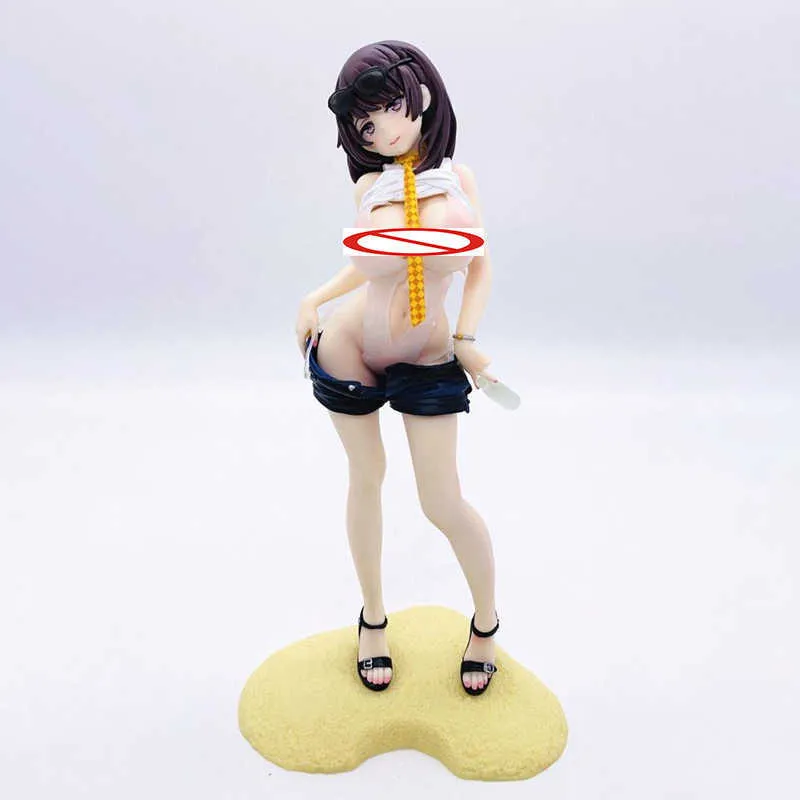 Anime Soft Sexy Girl Figures Alphamax SKYTUBE STP PVC Action Figure Toys Illustration Toshiue Kanojo Illustration by Kekemotsu Q078718712