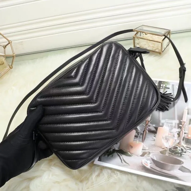 Sacs à main en cuir authentique sacs de caméra pour femmes sacs à bandoulière de la mode sacs à main