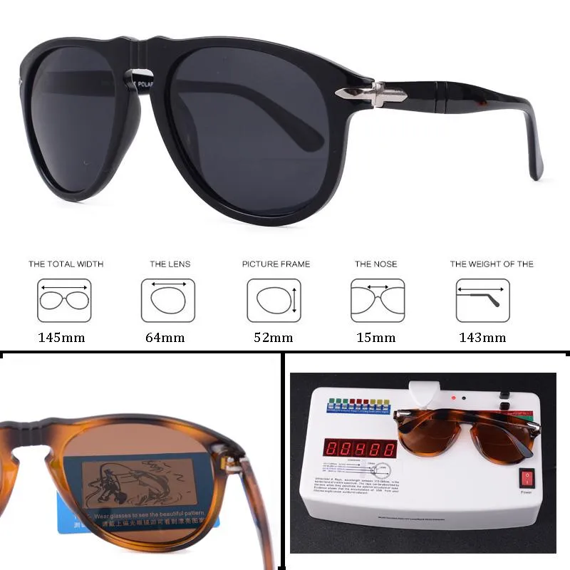 Luxusklassiker Vintage Steve Daniel Craig Style Polarisierte Sonnenbrille Männer Fahren Marken Design Sonnenbrille Oculos 649 Ray-Blue250o