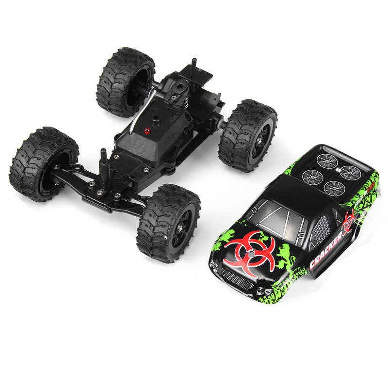 1:32 4CH 2WD 2.4GHz RC Car Mini Machine Radio Controll Car Off-Road Vehicle Model High Speed 20km/h Escalada Car Model Toys 211029