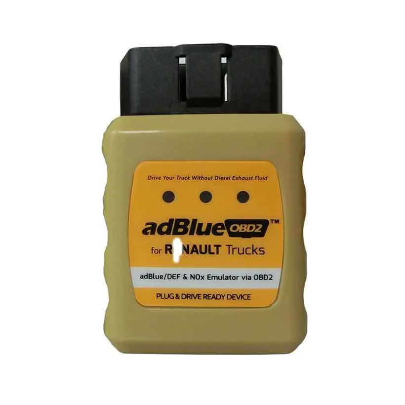 Adblueobd2 OBD2 R-enault Trucks AdBlue / Def NOx-emulator via OBD 2 Diagnostische interface-instrumenten voor AdBluer-Enau Ondersteuning Euro4 / 5/6