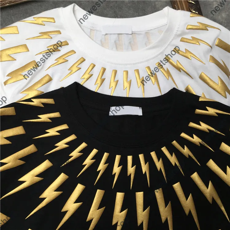 Primavera estate giallo geometria stampa magliette da uomo t-shirt manica corta Designer t-shirt Camisetas t-shirt unsex cotone tee tops333V