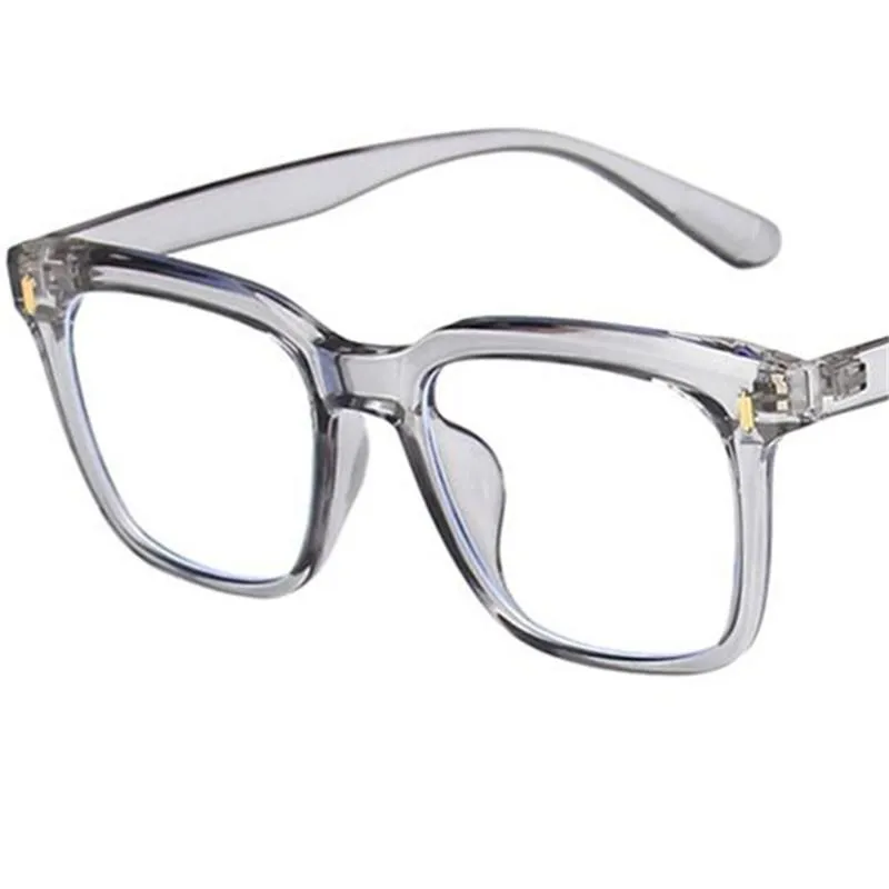 Sunglasses Anti-Blue Light Optical Glasses Unisex Retro Eyeglasses Anti-UV Spectacles Oversize Frame Eyewear Simplicity Goggles301t