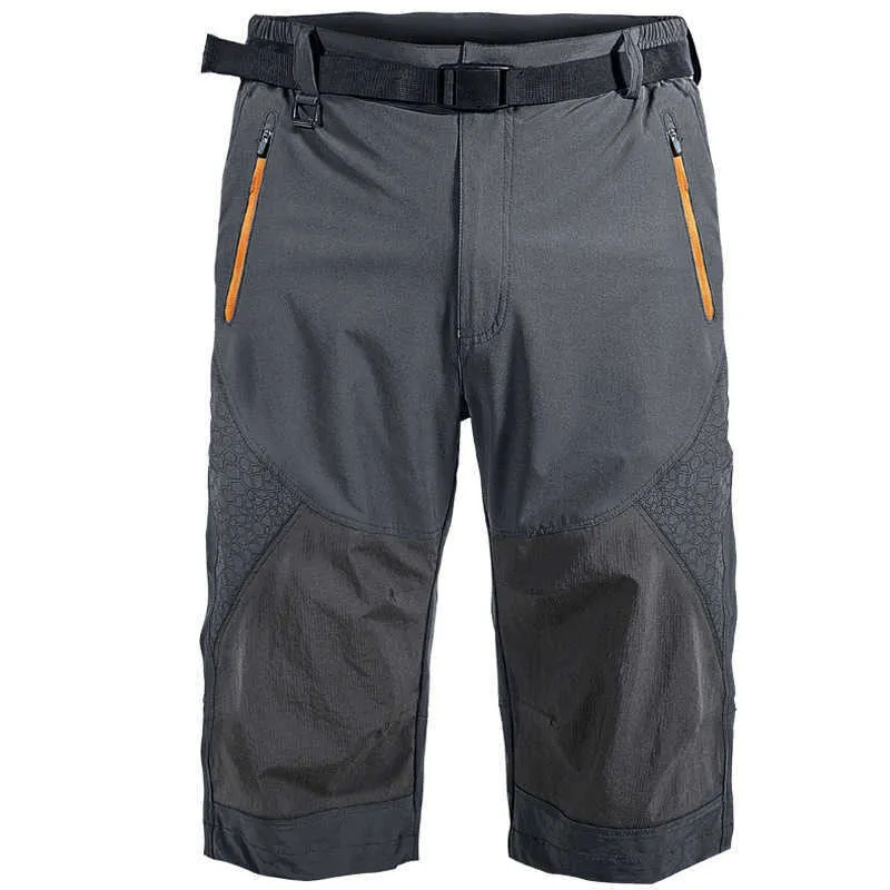Outdoor-Sport Männer Shorts Quickl Dry Patchwork Elastische Taille Casual Shorts für Klettern Radfahren Zipper Mode Männer Shorts X0705
