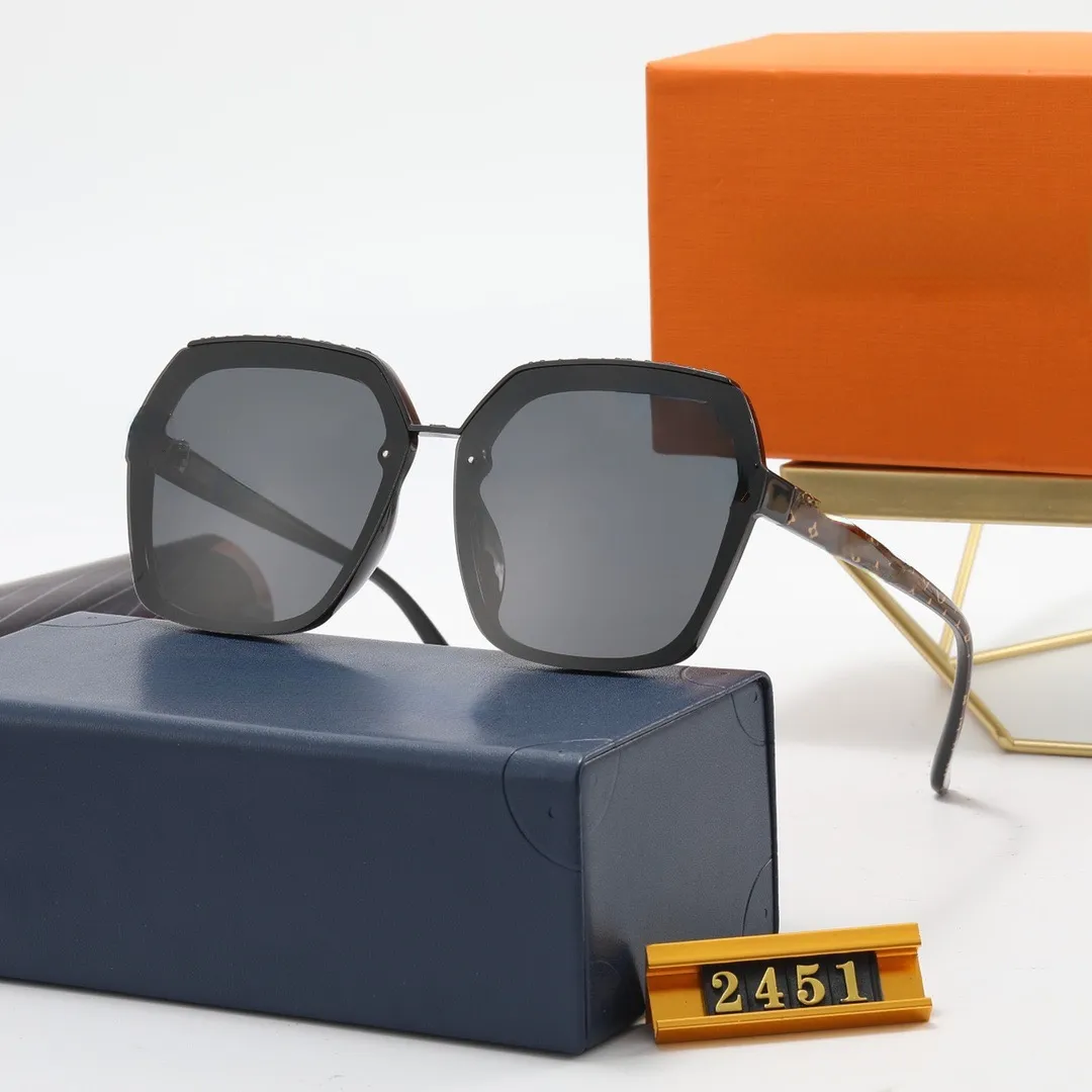 Gafas de sol de diseñador Moda Estilo de compras clásico Gafas de montura completa para hombres y mujeres Fresca Alta calidad con caja original