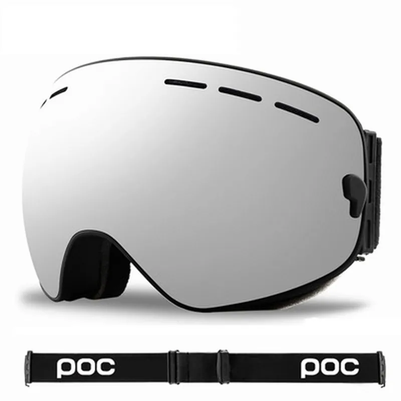 Professionnel hommes femmes lunettes de Ski lunettes Double couche antibuée grand masque de Ski lunettes de Ski yeux protecteur neige Snowboard298G4584076