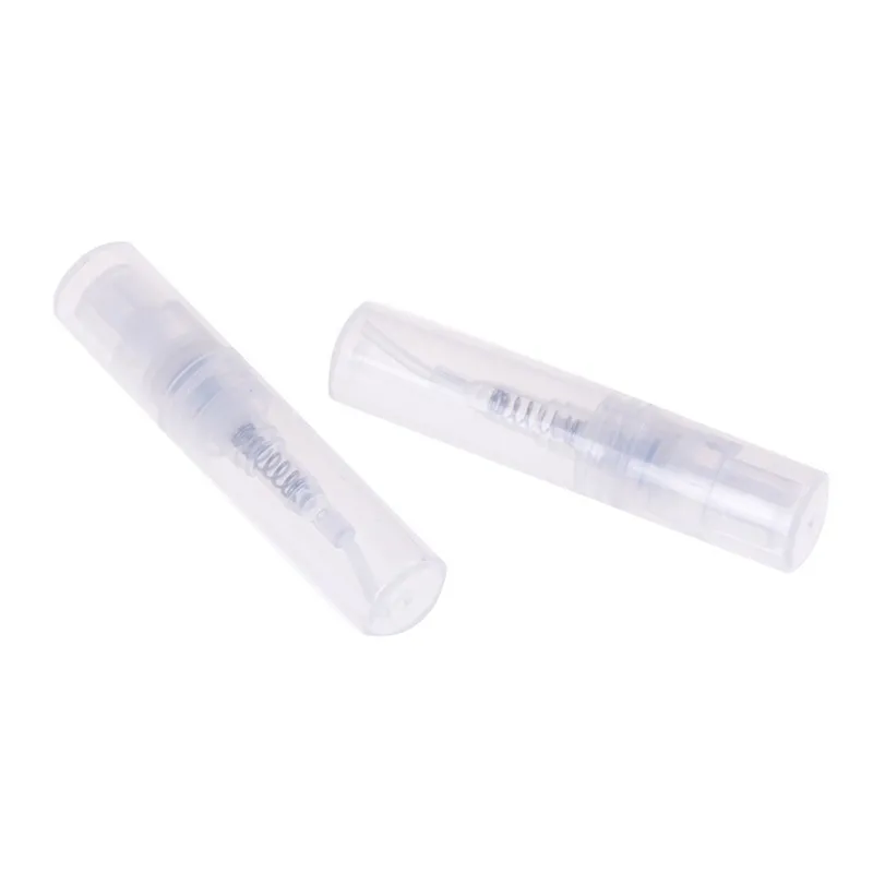 Mini Transparent 2 ml Sprühplastikflaschen Spray Parfüm leere Probe Flasche geeignet für Reiseparty 228a9126630