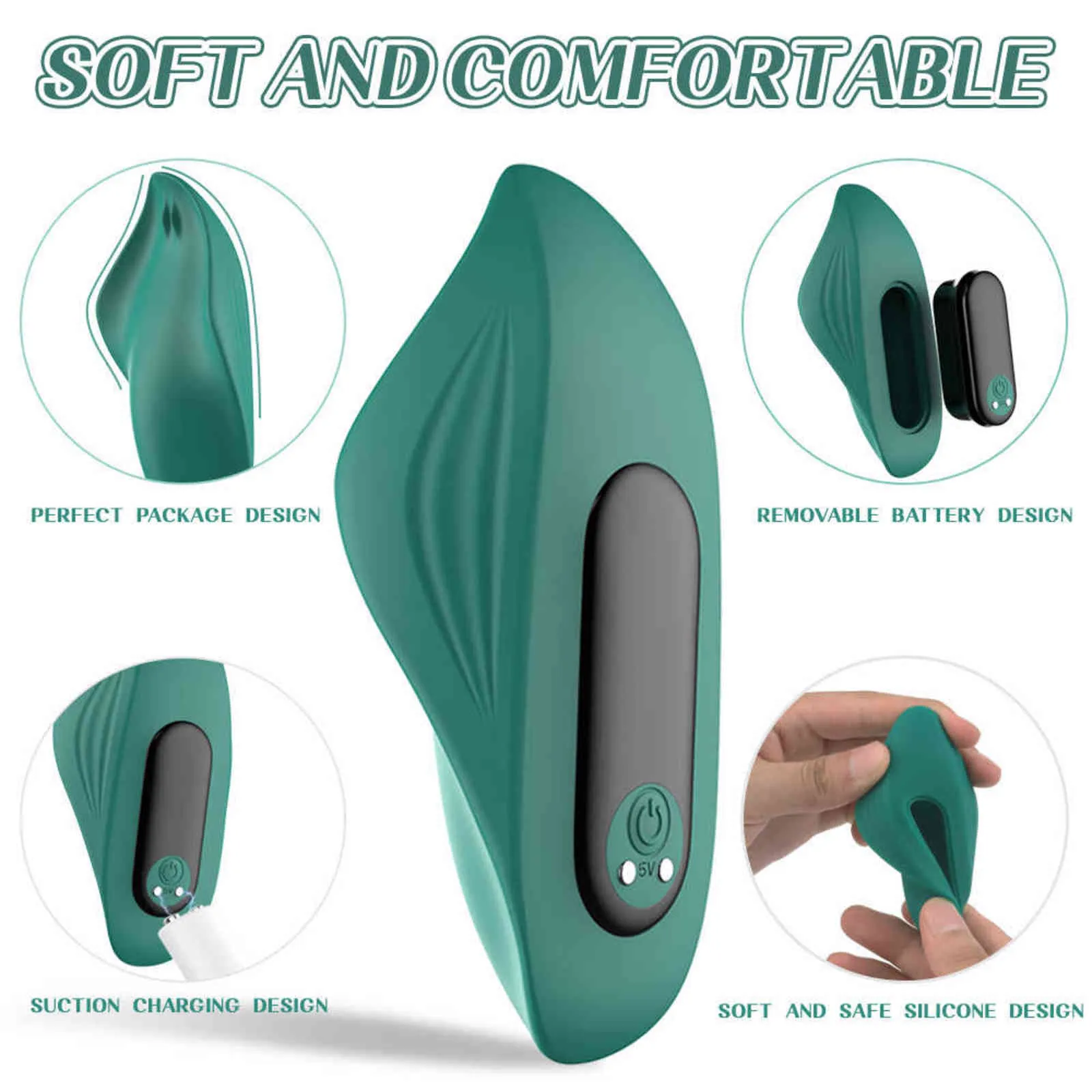 Oeufs Invisible Masseur Sex Toys Pour Femmes Vbrator Avec Télécommande Stimulation Anal Plugs Adultes Papillon Culotte Vibrant 1124