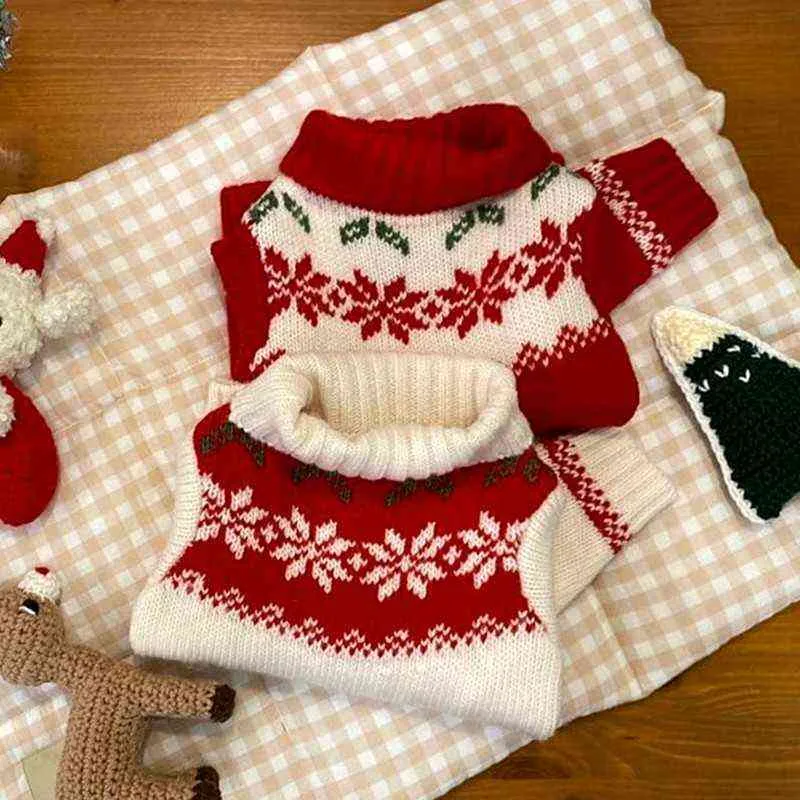 Winter huisdier hond trui Kerstmis schattige honden kleding voor puppy kleine medium honden sweatshir jassen warme baas chihuahua outfit perro 2111106