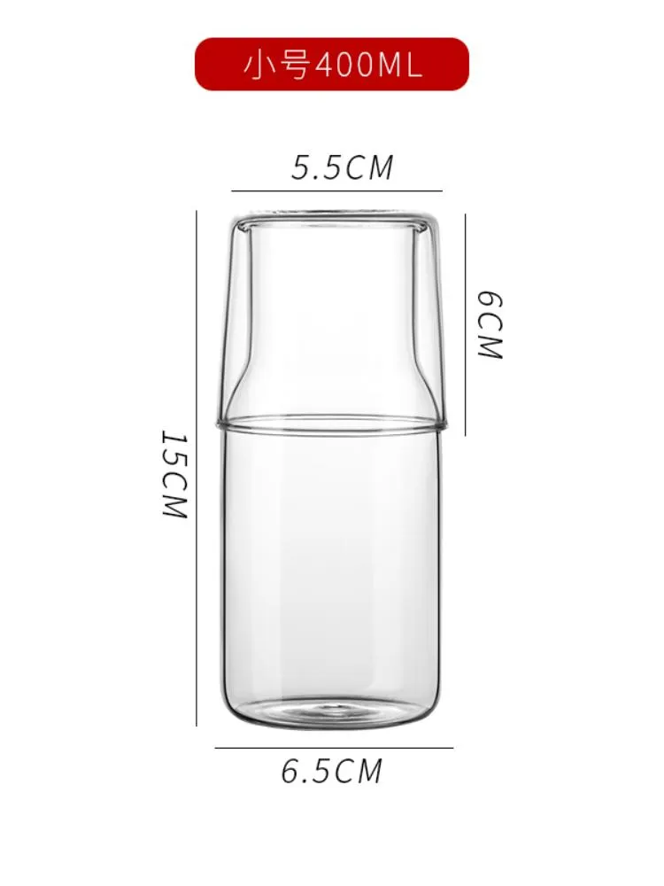 Verres à vin expresso verre tasse mignon nordique lait boire verrerie café coréen Bicchieri Vetro résistant EABL268i