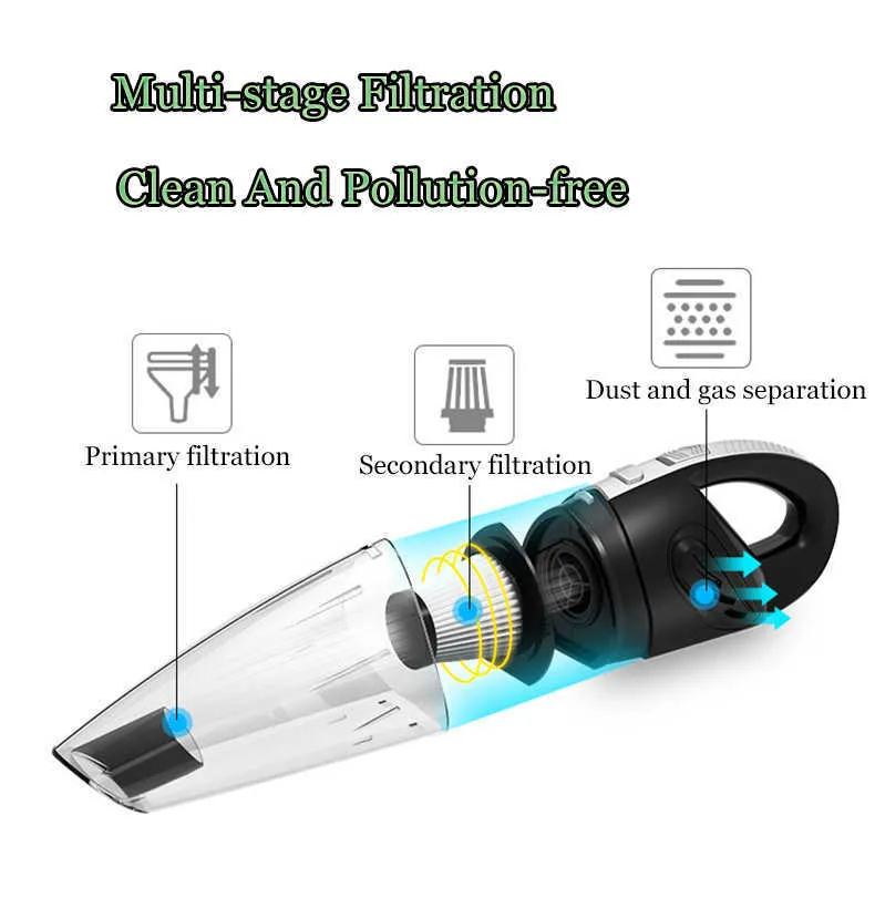 핸드 헬드 무선 자동차 진공 청소기 무선 강력한 자동 휴대용 휴대용 휴대용 휴대용 휴대용 휴대용 휴대용