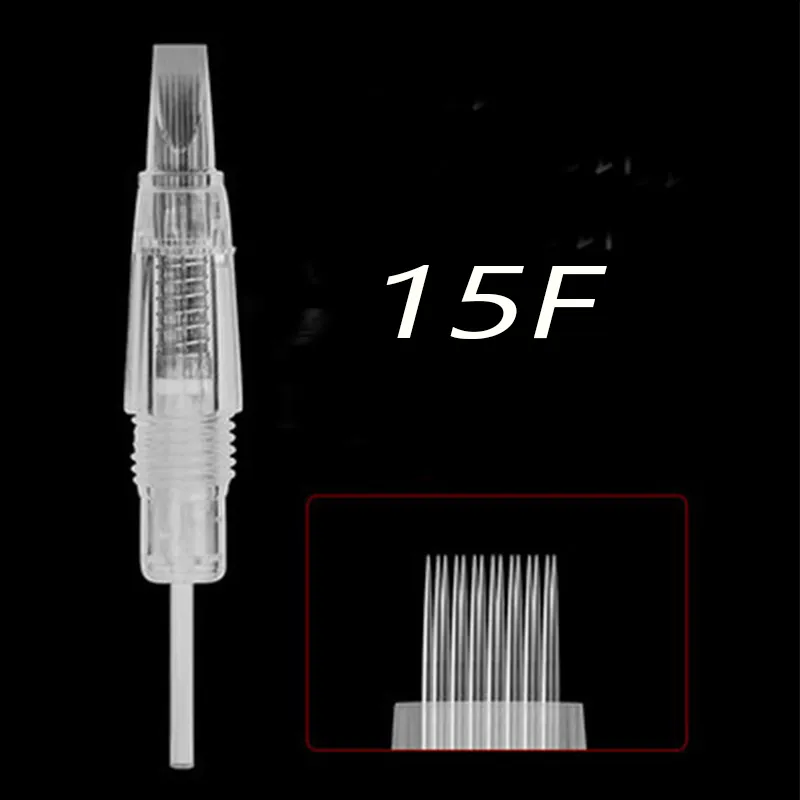 Aiguilles de Machine à Microblading 1RL/3RL/5RL/5F/7F, 50 pièces, cartouche de tatouage pour sourcils/lèvres, accessoires de maquillage Permanent, fournitures 220218