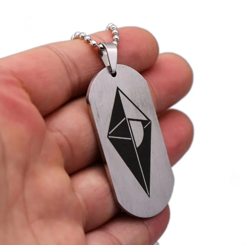 Chaveiros No Man's Sky Keychain Mans Dog Tag Chaveiro Titular Chaveiro Jogo Cadeia Pingente Homens Presente Jóias YS102183229F