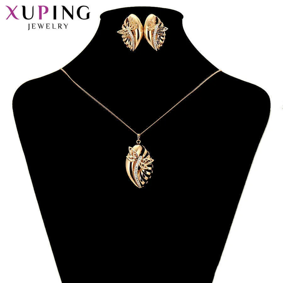 Xuping-juegos de joyas para mujer, chapados en color dorado, exquisita forma de Animal, regalos 65355 H1022