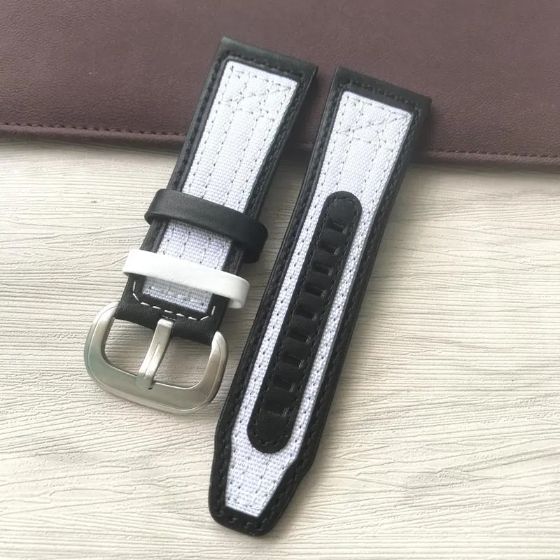 Watch Bands For Seven On Friday Strap Series P3C 04 09 Mechanical Canvas Leather 28mm Waterproof Wrist Band Bracelet Belt251c