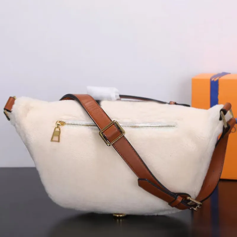 2 kolory moda torba talii Zima projekt klatki piersiowej podkładka dla torebek torebki śliczne unisex na ramieniu torby crossbody300z
