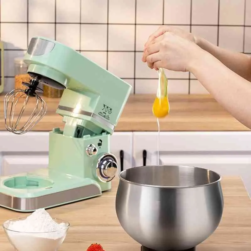 6Wire Whip Tilthead Stand Mixer rostfritt stål Kökblandning Byte av ersättning Kompatibel med Biolomix Egg7798514