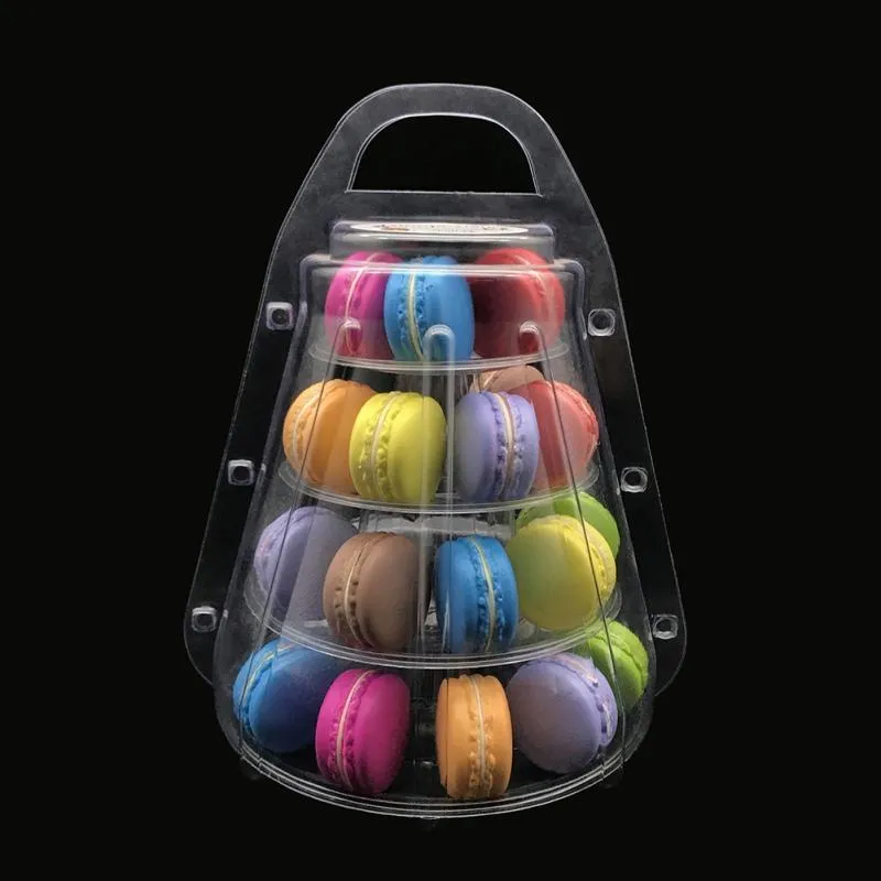 Altro Bakeware 4 stili Macarons Torre espositiva Porta cupcake Stand multifunzione dessert feste di matrimonio299K