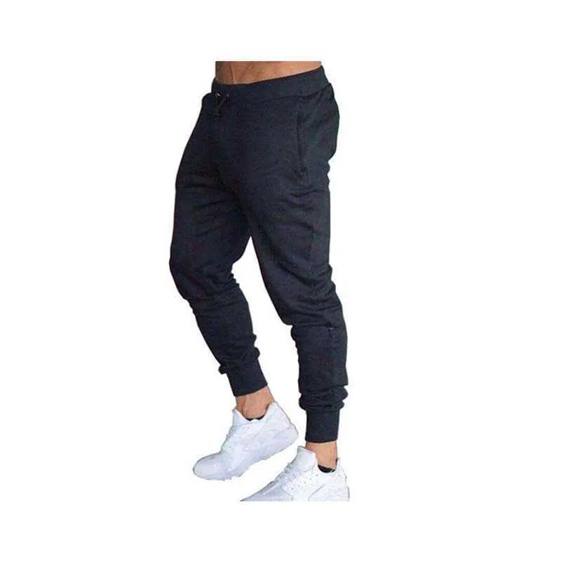 Lente herfst sportscholen mannen joggers joggingbroek mannen broek sportkleding De hoge kwaliteit bodybuilding broek 210715