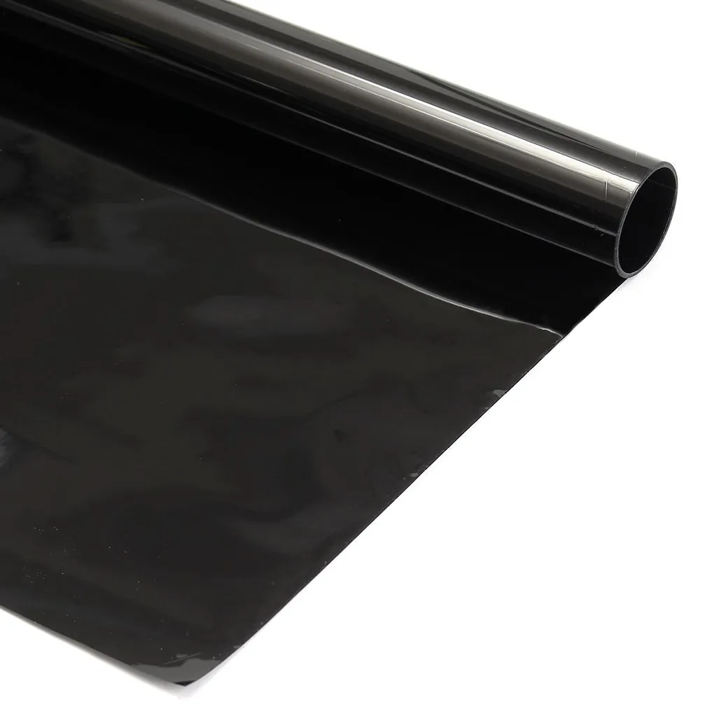 05x3m 5 15 30 VLT Dark Black Privacy Car Home Glass Window Tinting Film Vinyl Roll7088888