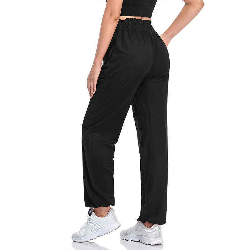 VUTRU Women's Baggy Sweatpants Pockets High Waisted Comfy Lounge Pants Loose Yoga Jogger Pants Wide Leg Plus Size SweatPants H1221