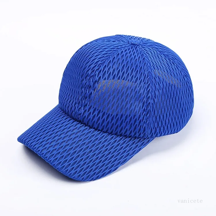 Håled out mesh cap favorit kvinnor sommar sol toppad utomhus mode hästsvans kepsar andas casual boll hatt t2i52279