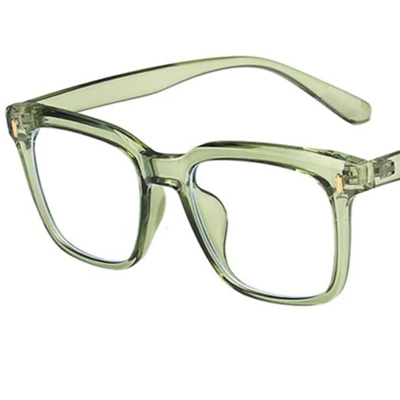 Sunglasses Anti-Blue Light Optical Glasses Unisex Retro Eyeglasses Anti-UV Spectacles Oversize Frame Eyewear Simplicity Goggles301t