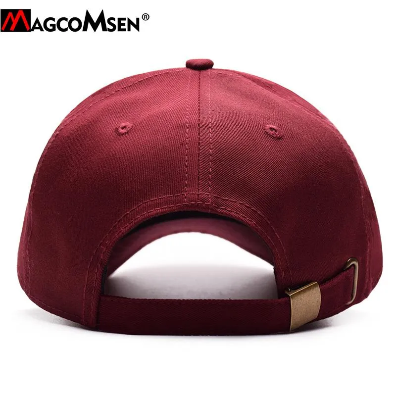 Ball Caps Magcomsen taktyczna czapka baseballowa mężczyźni Summer USA Flag Sun Ochrony ochronne Snapback Casual Golf Army Hat338a