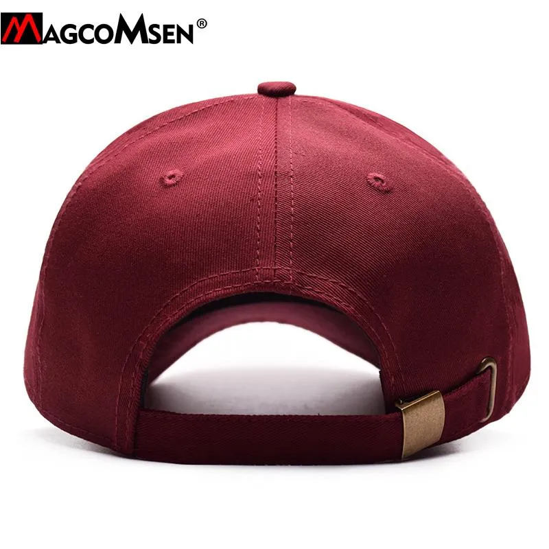 Ball Caps Magcomsen taktyczna czapka baseballowa mężczyźni Summer USA Flag Sun Protective Snapback Casual Golf Army Hat295o