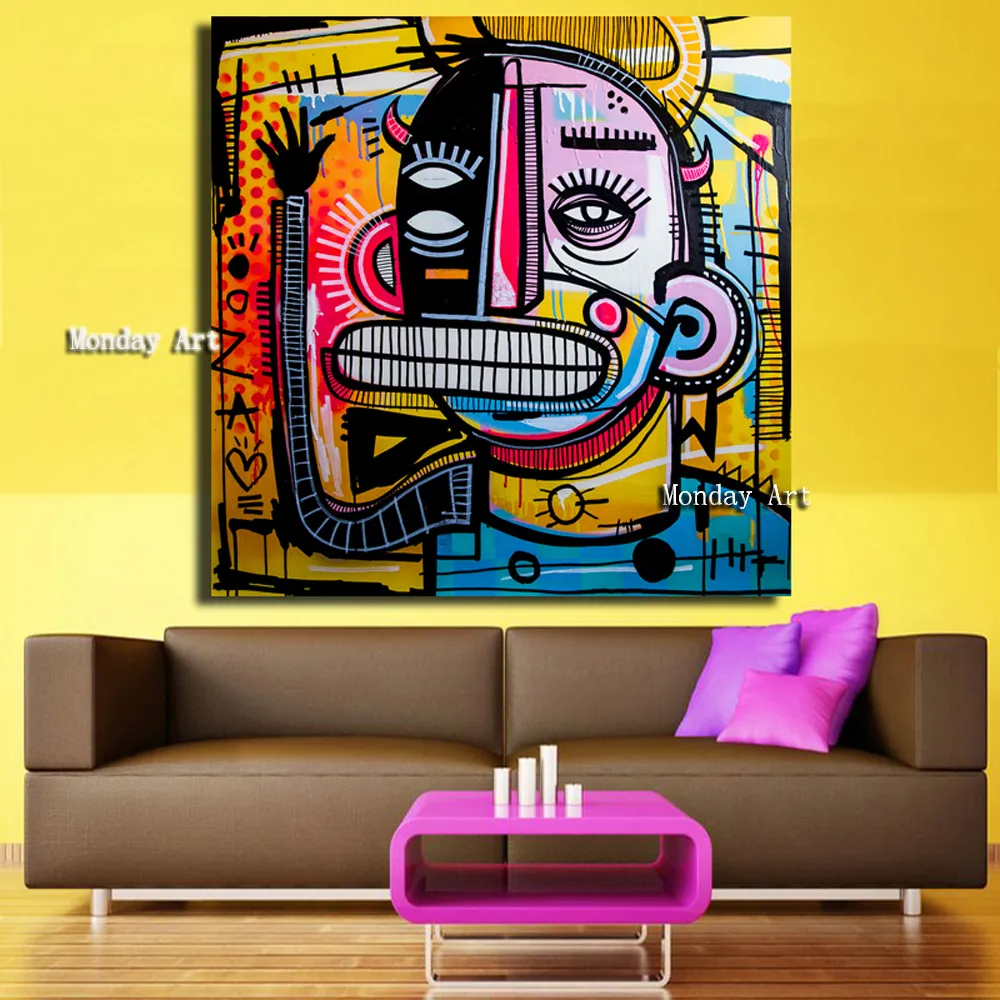 HH Graffiti-Street-Art-Joachim-Abstract-Colorful-Painting-Canvas-Print-Wall-Art-Picture-Home-Decorative-Living-Room (3)