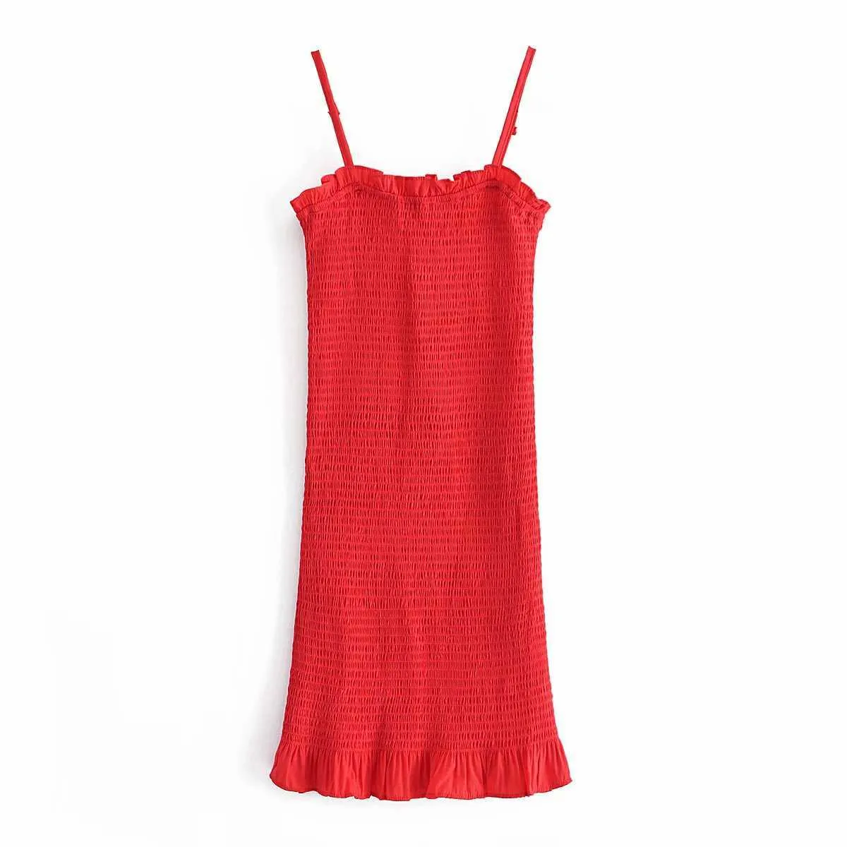 Summer Women Elastic Sling Dress elegant Sexy Chic lady Casual Woman red Black Short dress 210709