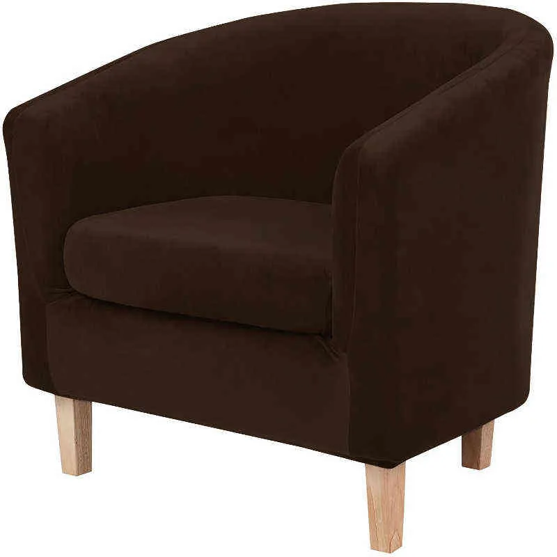 1 مجموعة الحوض كرسي الأغلال سبليت نمط غرفة المعيشة قوس أريكة أريكة صغيرة مع وسادة غسل الأثاث حامي 211116
