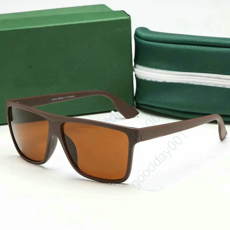 2021 модные мужские квадратные солнцезащитные очки в стиле Джеймса Бонда для вождения, винтажные классические солнцезащитные очки Óculos De Sol Masculino257O