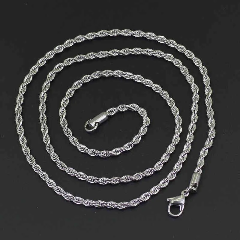 Collier chaîne en titane et acier pour hommes, tendance, Simple, en acier inoxydable, hip-hop, bijoux, chaînes, cadeau, amour en vrac, Pend235T