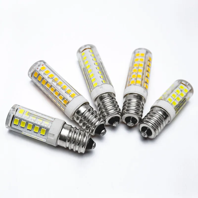 E14 LAMPE LED 3W 4W 5W 7W 220V 240V LEDS BULBE CORN 33 51 75 SMD2835 360 POUR LE POUR LEUR DE HAUTE QUALIQUE MINI CHANDELER LIGHTS 230K