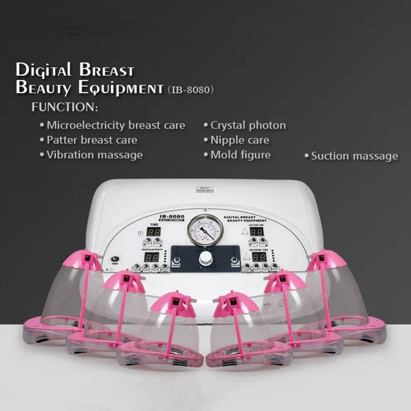 Appareil de massage sous vide portable pour équipement mince pour l'élargissement du sein