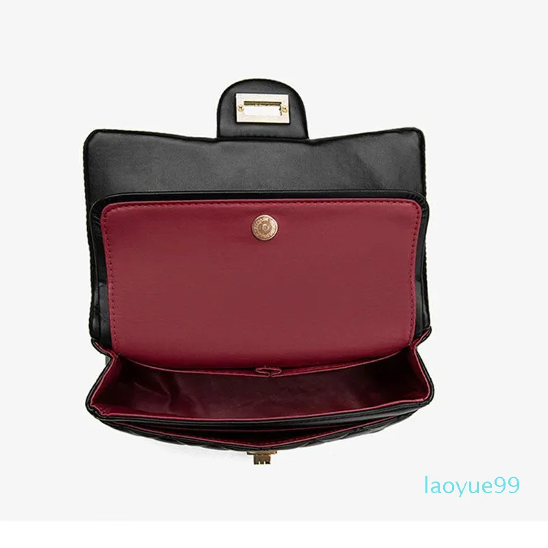 Designer- Kvinnor Bag Chain Crossbody Handbag Designer Flap Elegant Office Retro Fashion Shoulder Bags267B
