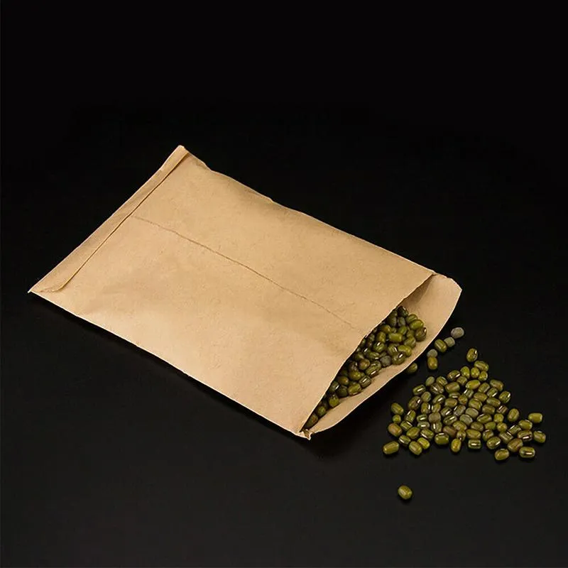 Planters & Pots pack Kraft Paper Seed Envelopes Mini Packets Garden Home Storage Bag Food Tea Small Gift296Q