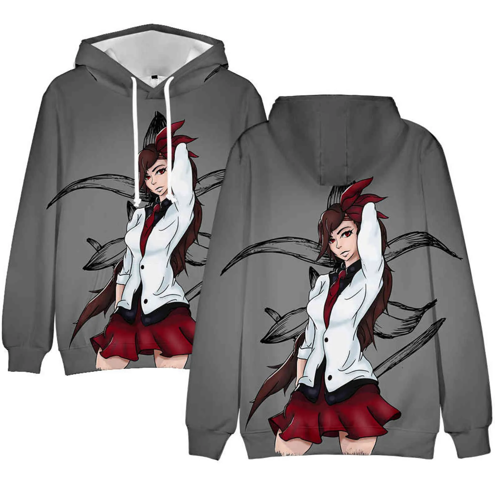 essere ben accolto Nuovi uomini / donne 3D Stampa Divertenti Felpe con cappuccio Popolare Anime Tower of God Felpe Autunno Pullover Cappotti di moda Top Y211118